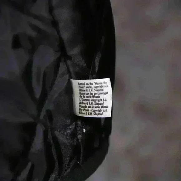 Walt Disney Winnie the Pooh brown color blocked fleece vest Size M. - Picture 8 of 9